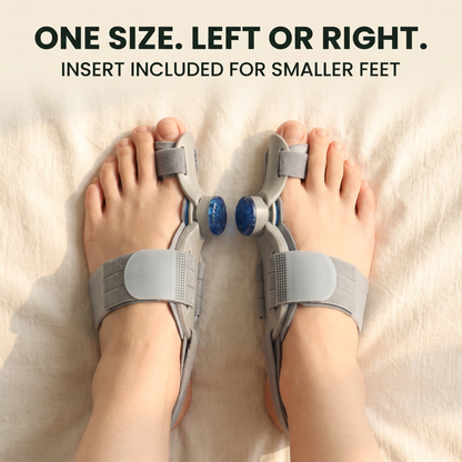 One size, fits left or right foot